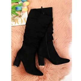 Stövlar isolerade, skrynkliga Vinceza W JAN42A svart 2