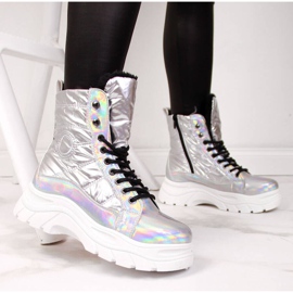 Snöskor på Vinceza W JAN47B silver holo -plattform silver- 1