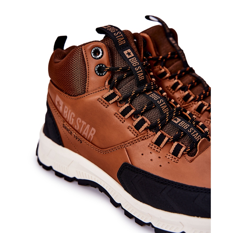 Höga sportskor Big Star II174179 Brun svart 1