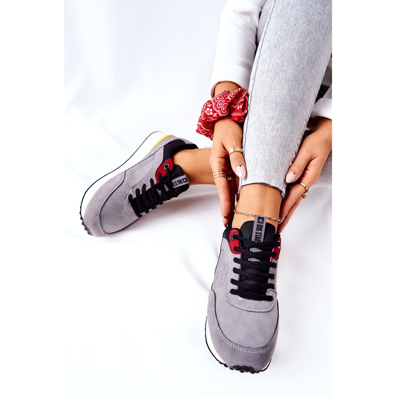 Sportskor Memory Foam Big Star II274406 Grå 2