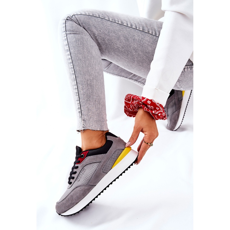 Sportskor Memory Foam Big Star II274406 Grå 1