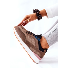 Sportskor Memory Foam Big Star II274407 Brun-Svart 2