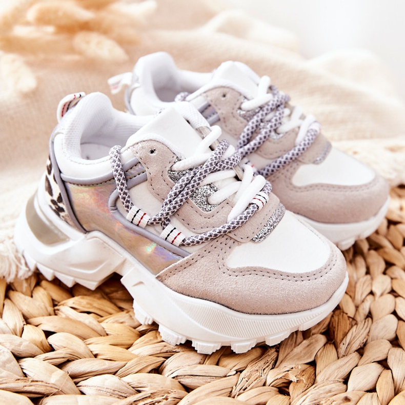 FR1 Barnsportskor Sneakers Vit Rommie mångfärgad 1