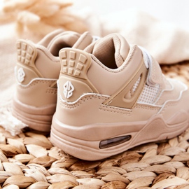 FR1 Barnskor Sportskor Beige Marisa vit 1