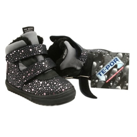 Vattentäta stövlar med Pink Rose TE-POR Mazurek 1360 grå 6