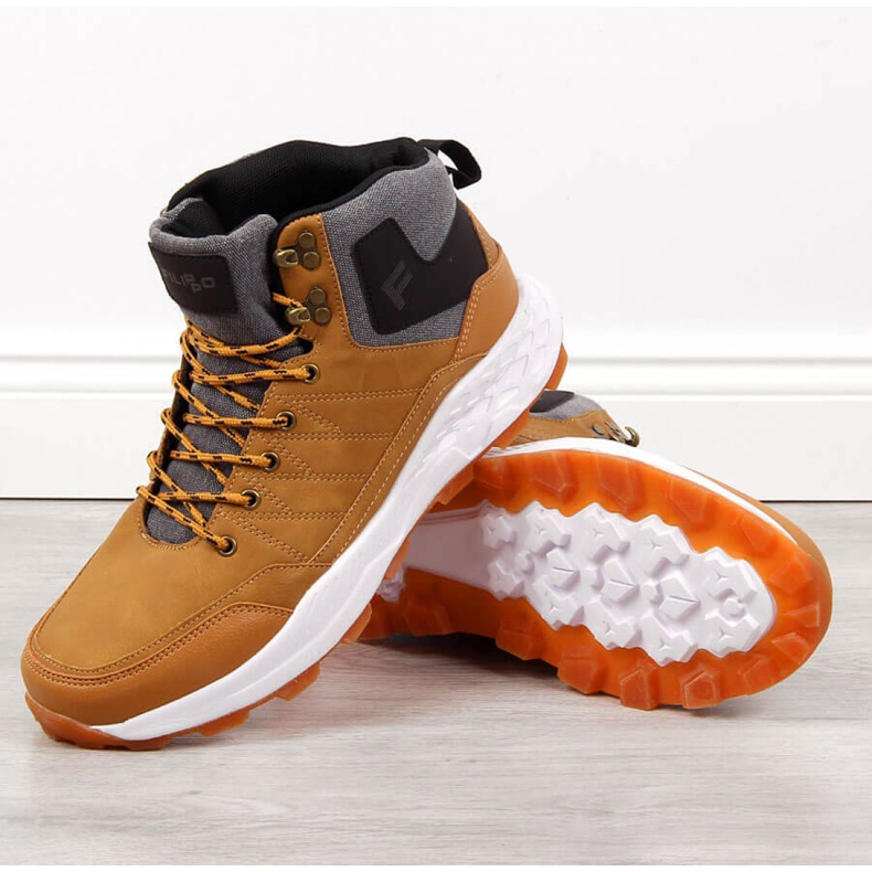 Filippo M PAW295B kamelvandringsstövlar brun 1