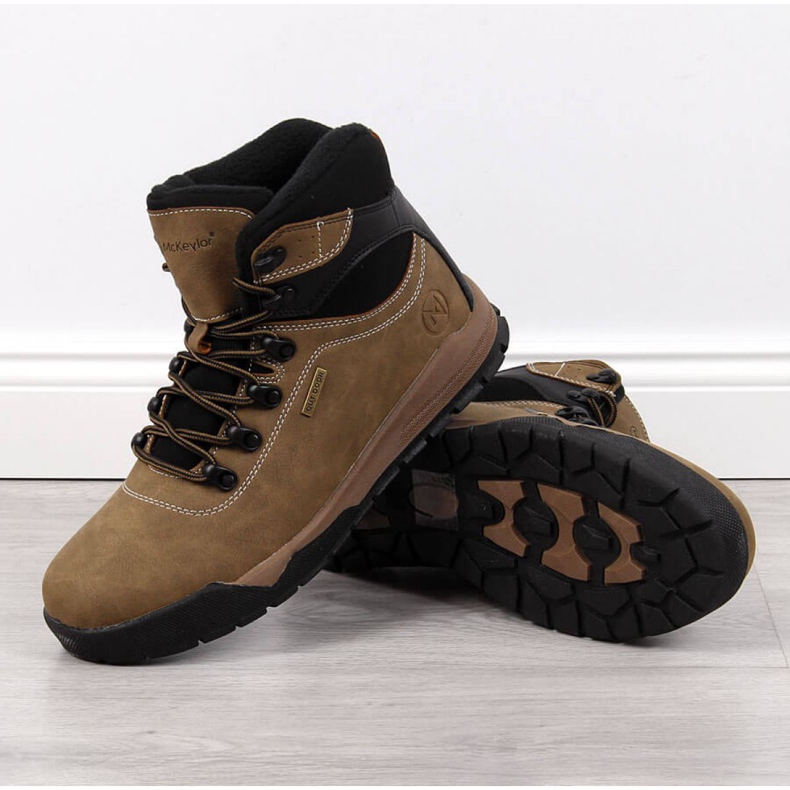 Isolerade stövlar McKeylor M JAN57B khaki brun 1