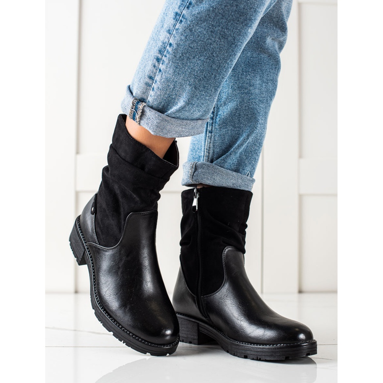 W. Potocki Casual Potocki arbetsstövlar svart 1