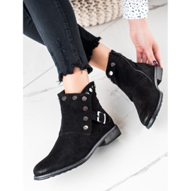 W. Potocki Mockaskor med Potocki -ornament svart 1