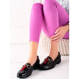 Filippo Lackerade läderskor svart 1