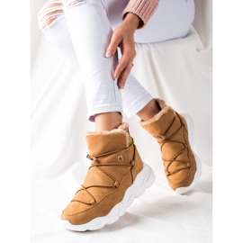 Snöskor för kvinnor Big Star II274266 brun 1