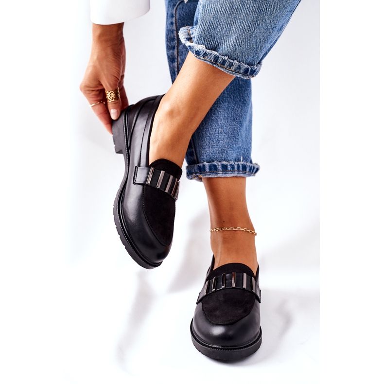 S.Barski Svarta skor för kvinnor från Montius 4