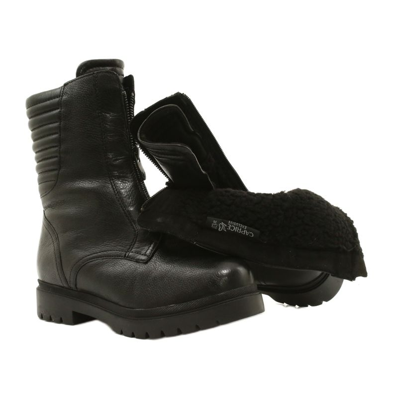 Kvinnors hit Climotion Pro Caprice 9-26454-27 022 Black Boots svart 4