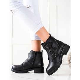 Anesia Paris Arbetare Med Spännen svart 1