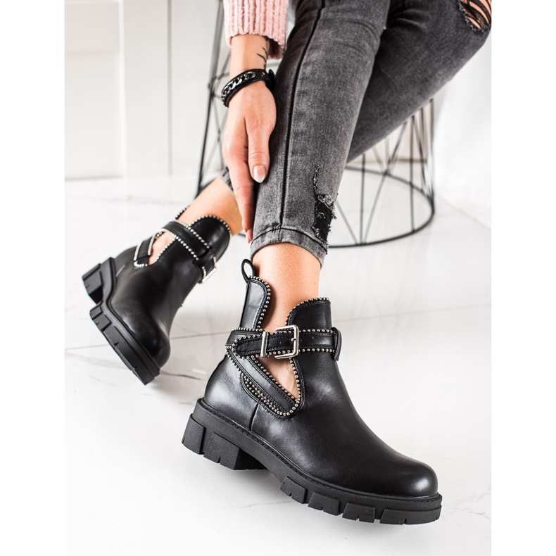 Bestelle Slip-on modearbetare svart 1