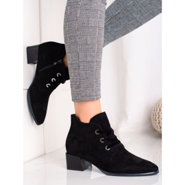 Lågklackade stövlar från Sergio Leone svart 1