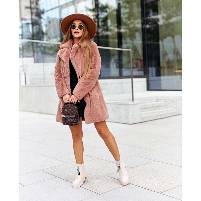 PS1 Damskor på plattformen Beige Charlee 1