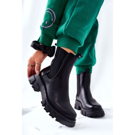 Black Hallam Black Jodhpur stövlar svart 1