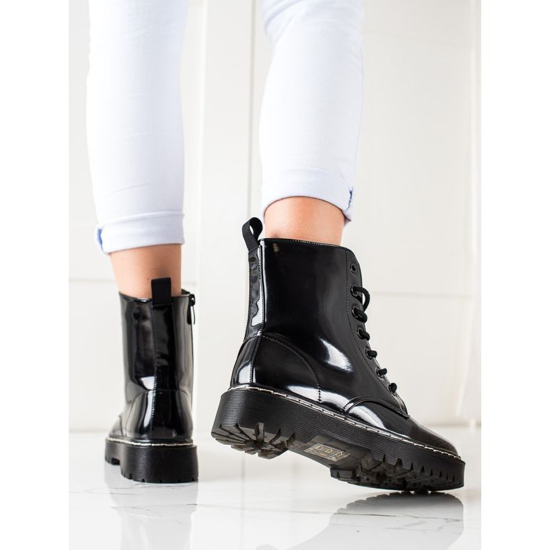 Vinceza Snygga, varma Trappers svart 1