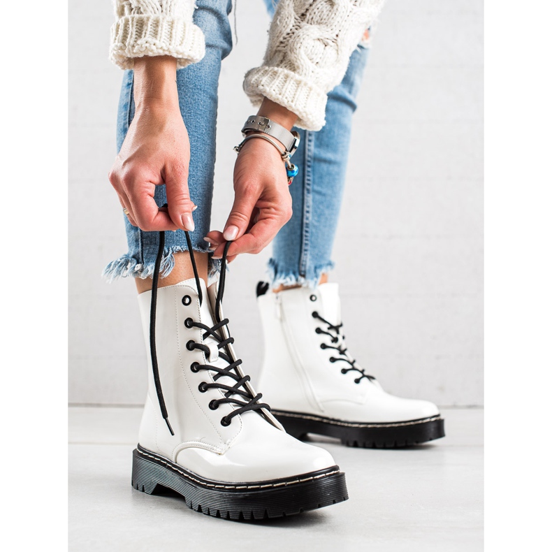 Vinceza Snygga, varma Trappers vit 2