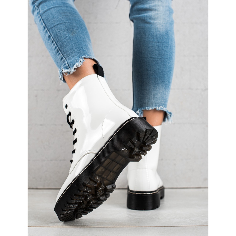 Vinceza Snygga, varma Trappers vit 1