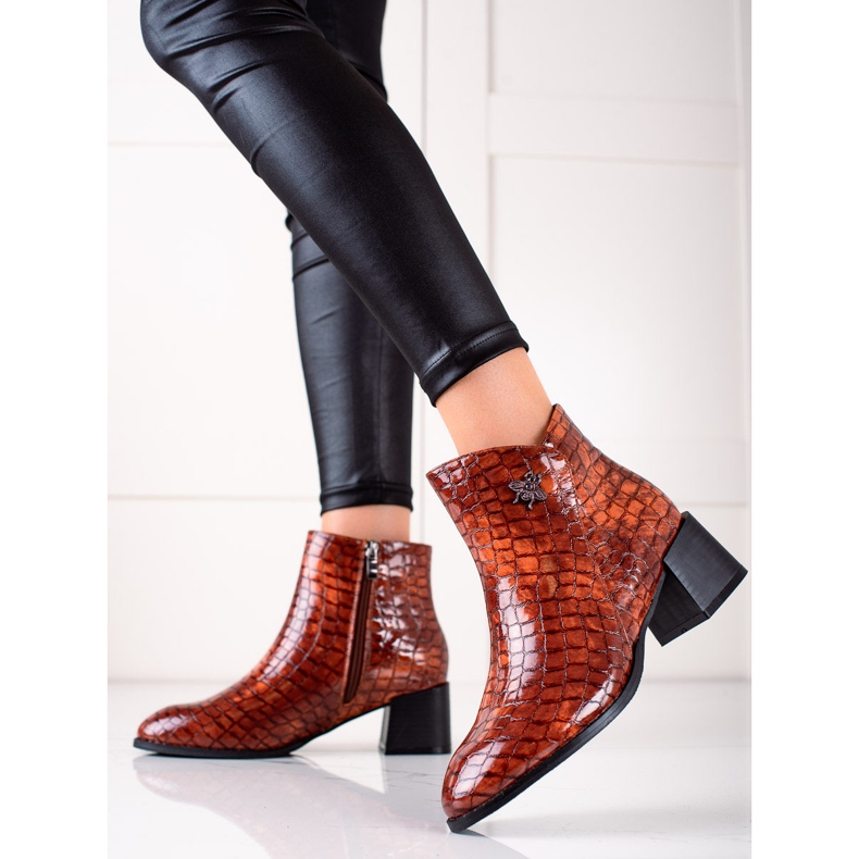 Filippo Snygga stövlar med isolering brun 1