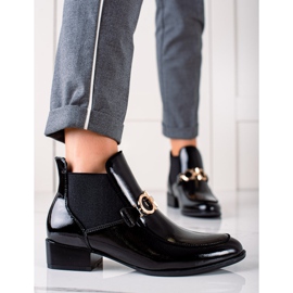 W. Potocki Potocki stövlar svart gyllene 1