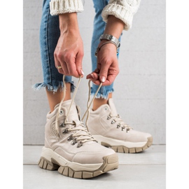 Damstövlar Big Star II274331 beige 2