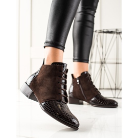 W. Potocki Eleganta Potocki-stövlar brun 1