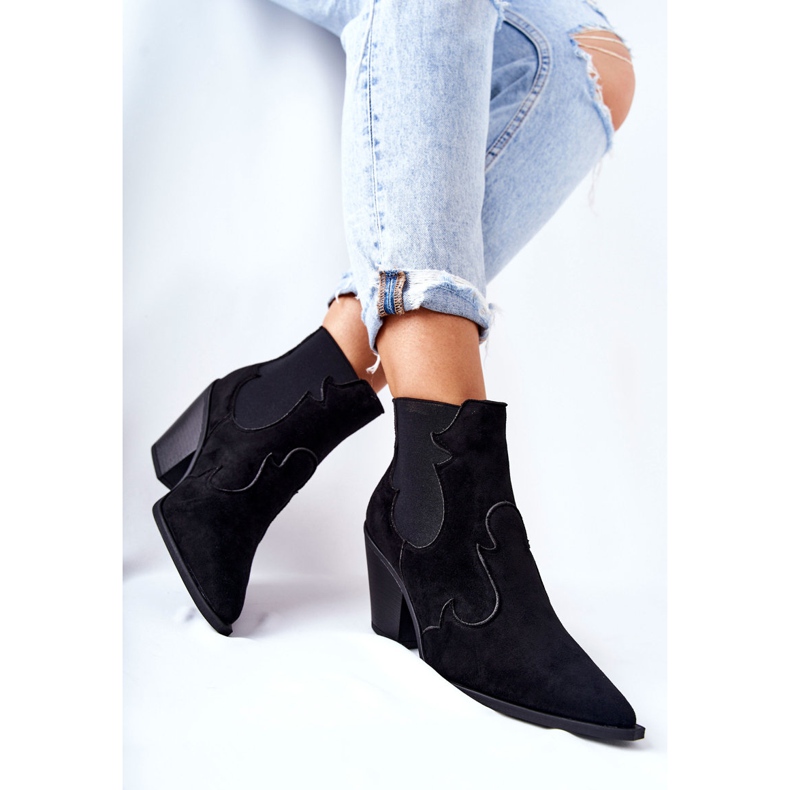 PG1 Svarta Cowboystövlar av Maurelle Mocka 2