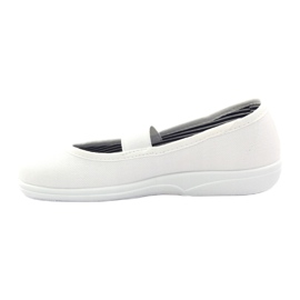 Flickas tofflor Tjeckiska Befado 274X013 vit 2