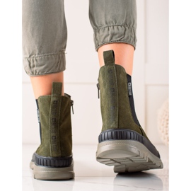 Big Star II274355 damstövlar grön 1