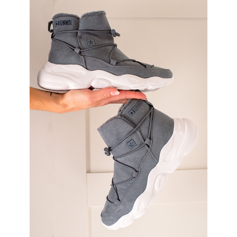 Snöskor för kvinnor Big Star II274264 grå 1