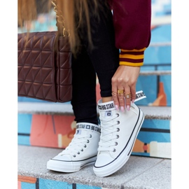 Högisolerade sneakers Big Star GG274027 Vit 2