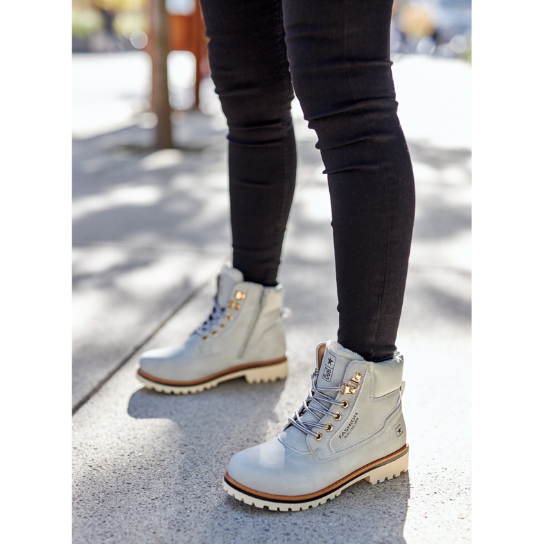 PE1 Damfångare Timberki med värmande ljusgrå Tiempo 2