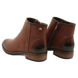 M.Daszyński Brown Booties Chelsea boots SA62-2 brun 3