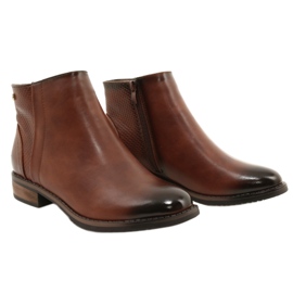 M.Daszyński Brown Booties Chelsea boots SA62-2 brun 4