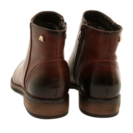 M.Daszyński Brown Booties Chelsea boots SA62-2 brun 5