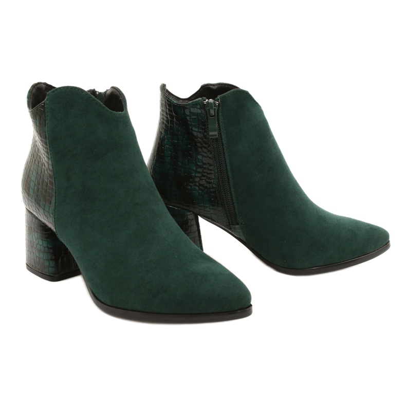 M.Daszyński Gröna mockastövlar MR2025-3 svart 5