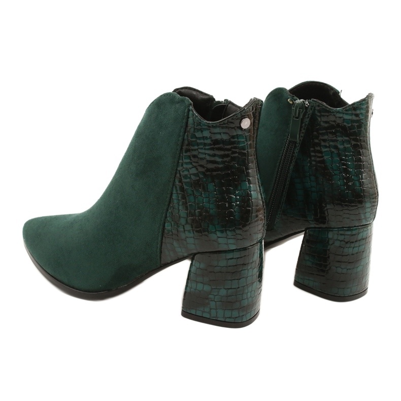 M.Daszyński Gröna mockastövlar MR2025-3 svart 3