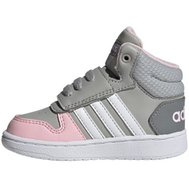 Adidas Hoops Mid 2.0 I Jr GZ7779 skor vit 2