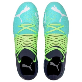 Fotbollsskor Puma Future Z 3.2 Fg Ag M 106486 02 mångfärgad grön 1