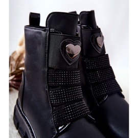 PA1 Svarta Miraven barnpälsisolerade stövlar 1