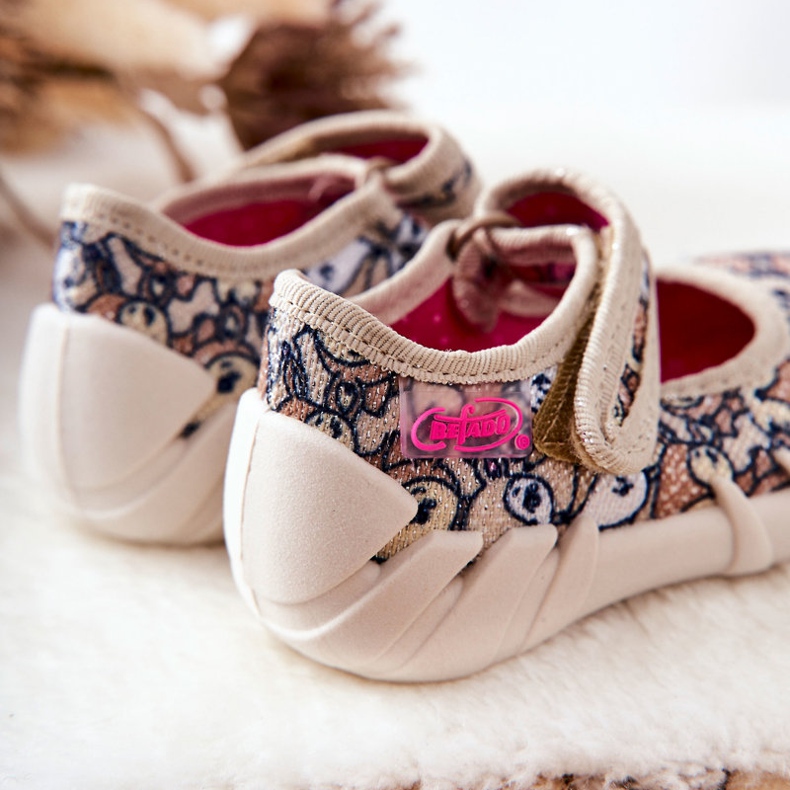 BEFADO S.A. Tofflor Inblu Rådjur 109P240 Beige brun 1