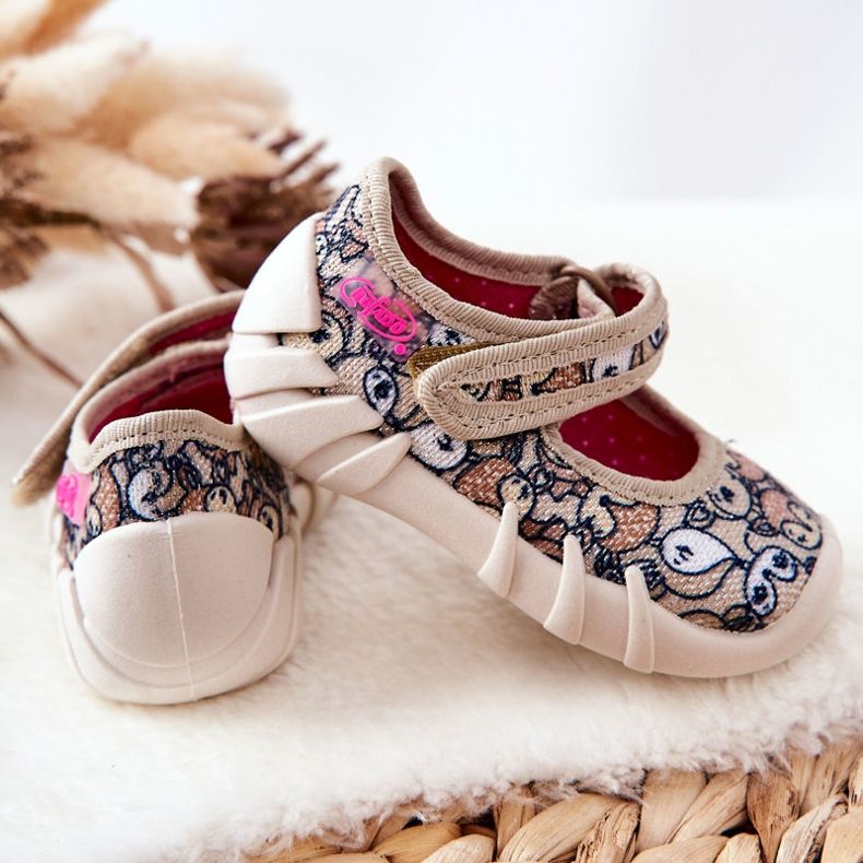 BEFADO S.A. Tofflor Inblu Rådjur 109P240 Beige brun 2