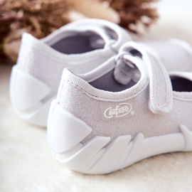 BEFADO S.A. Inblu Shiny Slippers 109P222 Silver 2