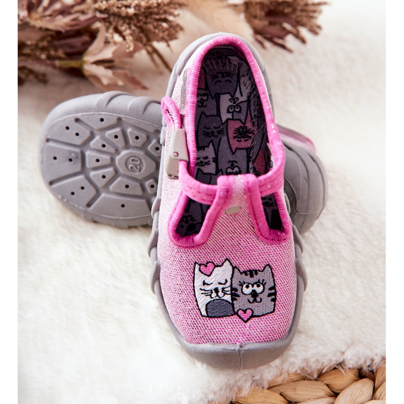 BEFADO S.A. Tofflor Inblu Kattungar 110P436 Rosa 1