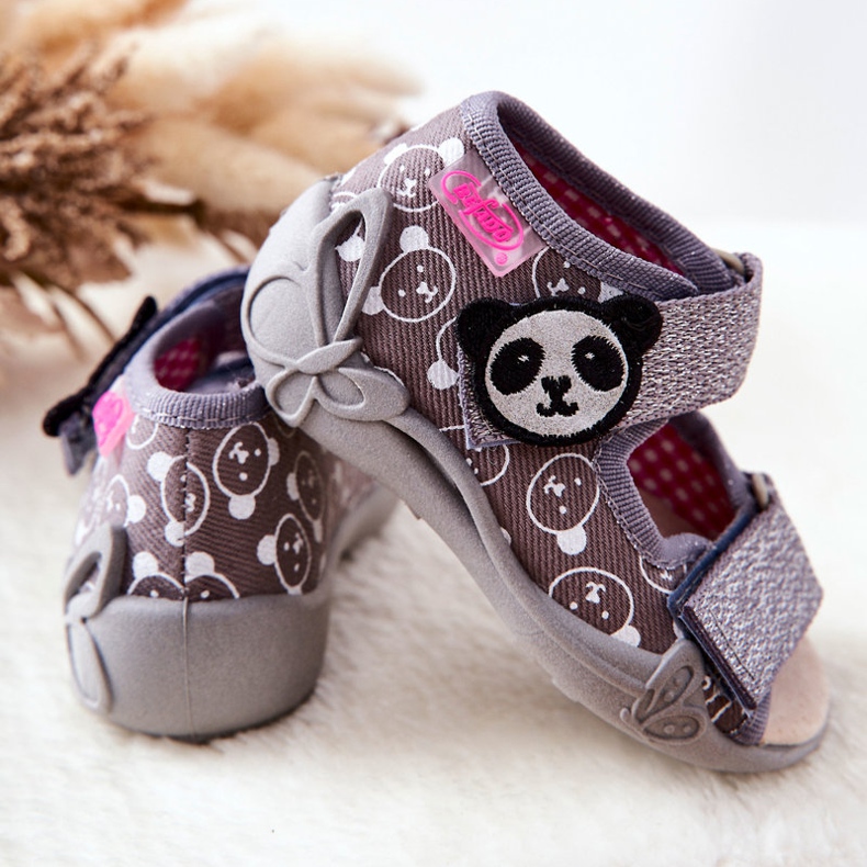 BEFADO S.A. Inblu sandaler med kardborreband 342P031 Grå 2