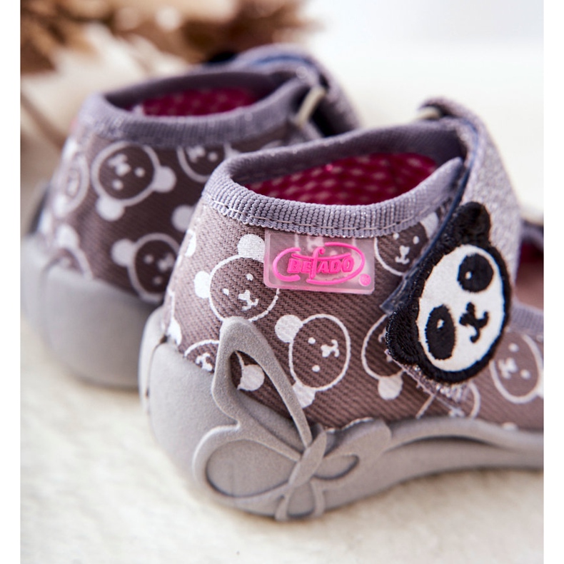 BEFADO S.A. Inblu sandaler med kardborreband 342P031 Grå 1