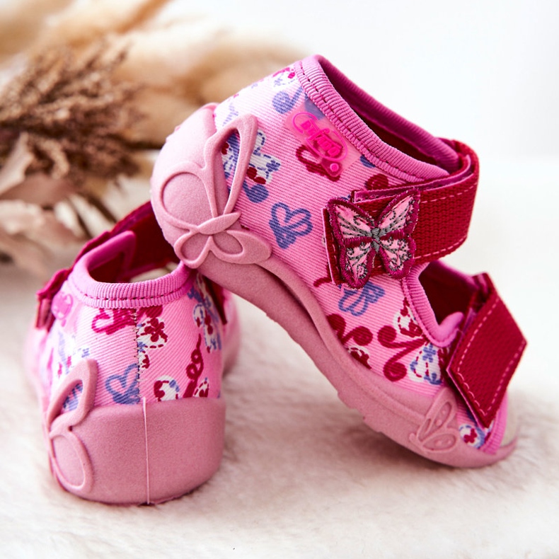 BEFADO S.A. Inblu sandaler med kardborreband 342P021 Rosa 1